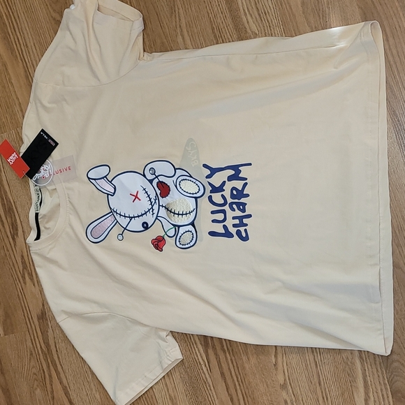 BKYS Other - New LUCKY CHARMS embroidered graphic high quality tee shirt size XXL